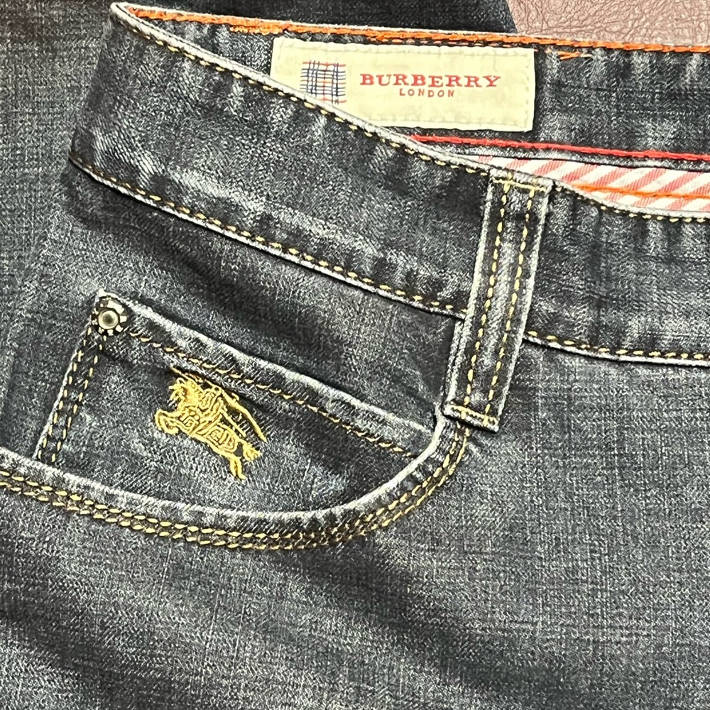 Burberry Men's Dark Gray Jeans